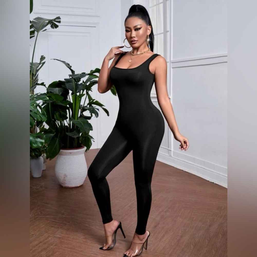 Shein sleeveless jumpsuit
